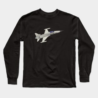 F-5 Light Fighter Aircraft Long Sleeve T-Shirt